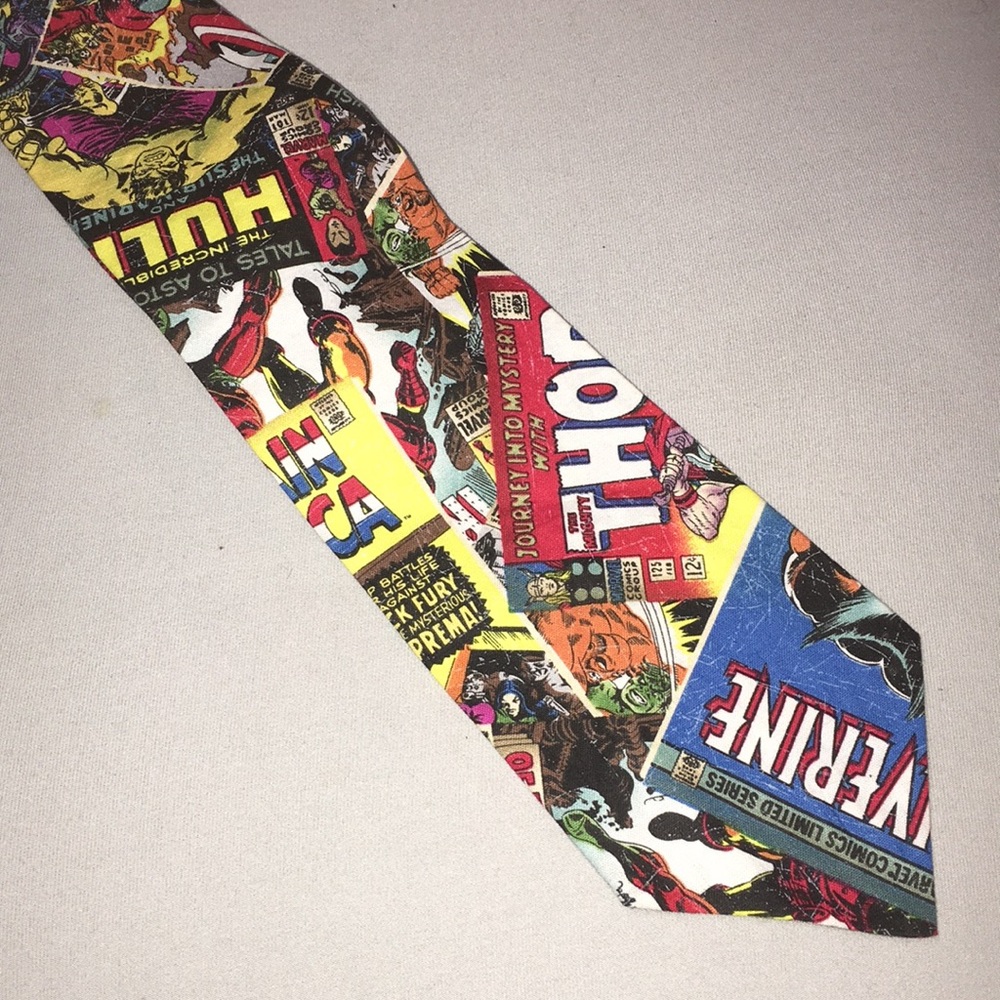 Marvel Comic Men’s Necktie